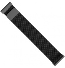 Ремінець до смарт-годинника Intaleo Milanese для Samsung Galaxy Watch 20 mm black (1283126494260)