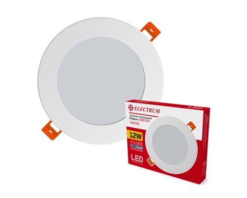 Світильник Electrum LEO-12W 4000K (B-LD-0739)