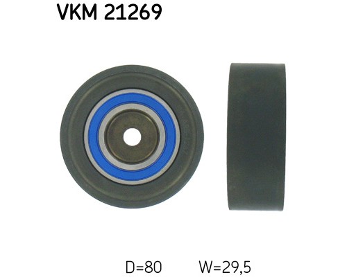 Ролик натягувача ременя SKF VKM 21269