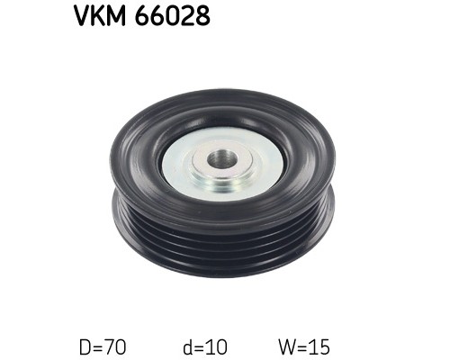 Ролик натягувача ременя SKF VKM 66028