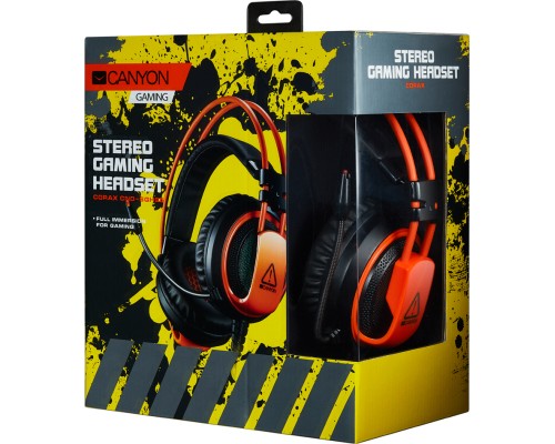 Навушники Canyon Corax GH-5A Black-Orange (CND-SGHS5A)