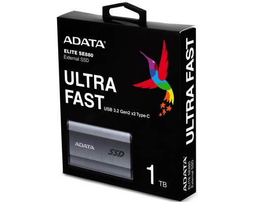 Накопичувач SSD USB 3.2 1TB ADATA (AELI-SE880-1TCGY)