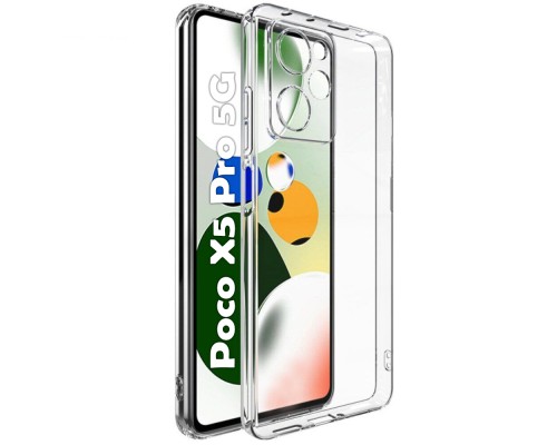 Чохол до мобільного телефона BeCover Poco X5 Pro 5G Transparancy (708823)