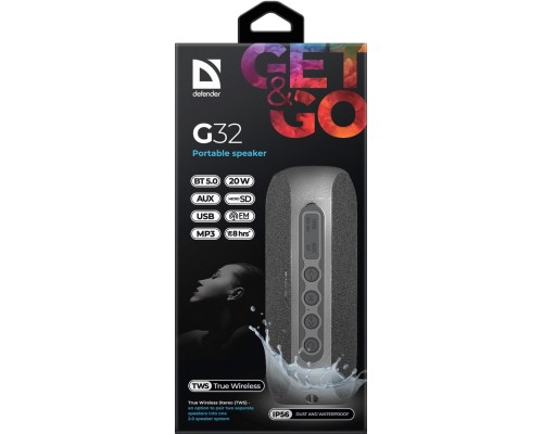 Акустична система Defender G32 20Вт Black (65232) 