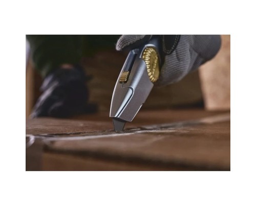 Ніж монтажний Stanley TITAN RB з висувним лезом, L=185 мм. (2-10-122)