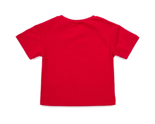 Футболка дитяча First kids із зайчиком (756-116G-red) Футболка дитяча First kids із зайчиком (756-116G-red)