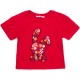 Футболка дитяча First kids із зайчиком (756-116G-red)