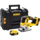 Електролобзик DeWALT 18В XR Li-lon, 1000 - 3200 ход/хв, TSTAK (без АКБ та ЗП) (DCS334NT)