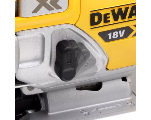 Електролобзик DeWALT 18В XR Li-lon, 1000 - 3200 ход/хв, TSTAK (без АКБ та ЗП) (DCS334NT)