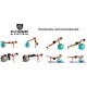 М'яч для фітнесу Power System PS-4013 Pro Gymball 75 cm Pink (4013PI-0)
