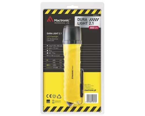 Ліхтар Mactronic Dura Light 2.1 Glass Breaker 800 Lm (PHH0121)