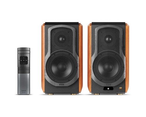 Акустична система Edifier S1000W 120W Bluetooth Wi-Fi Hi-Res Brown (S1000W) 