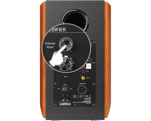 Акустична система Edifier S1000W 120W Bluetooth Wi-Fi Hi-Res Brown (S1000W) 