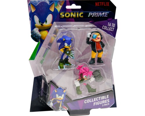 Фігурка Sonic Prime набір – Доктор Не, Сонік, Эмі (SON2020B) Фігурка Sonic Prime набір – Доктор Не, Сонік, Эмі (SON2020B)