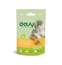 Ласощі для котів OASY TREATS з качкою 60 г (8053017346304)