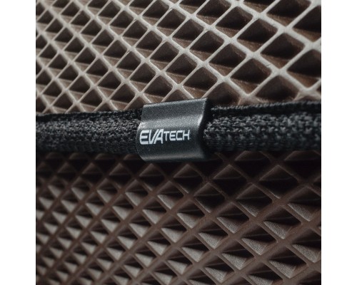 Сумка-органайзер EVAtech M-PRO 32x50x30 см. Ромб коричневий з чорним кантом (BS13642OM3RZB)