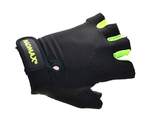 Рукавички для фітнесу MadMax MFG-251 Rainbow Green S (MFG-251-Green_S)