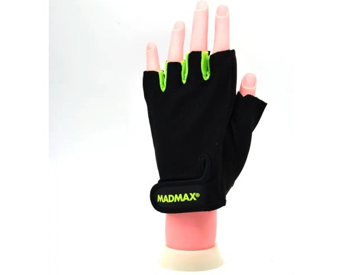 Рукавички для фітнесу MadMax MFG-251 Rainbow Green S (MFG-251-Green_S)