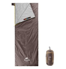 Спальний мішок Naturehike Summer надлегкий LW180 NH21MSD09 R (15C) M Brown (6927595777954-R)