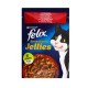 Вологий корм для кішок Purina Felix Sensations Jellies з яловичиною та томатами в желе 85 г (7613039831724)