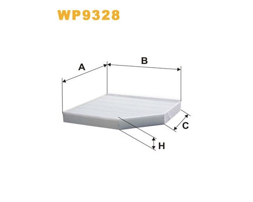 Фільтр салону Wixfiltron WP9328