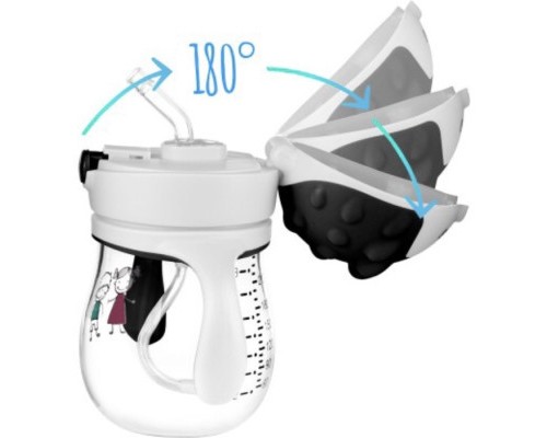 Поїльник-непроливайка Akuku сірий (A0034)