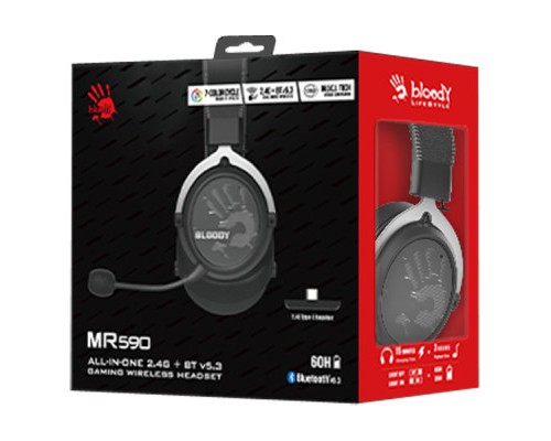 Навушники A4Tech Bloody MR590 Sport Black (4711421996013)
