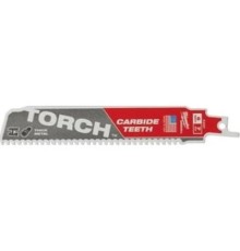 Полотно Milwaukee шабельної пили TORCH CARBIDE,150мм/крок зуба 3,6мм, метал (48005201)