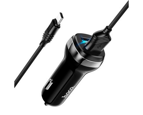 Зарядний пристрій HOCO Z40 charger set (Type-C) 2xUSB Black (6931474739711)