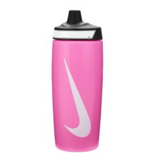 Пляшка для води Nike Refuel Bottle 18 OZ рожевий, чорний, білий 532 мл N.100.7665.634.18 (887791745378)