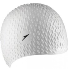 Шапка для плавання Speedo Bubble Cap AF білий 8-709290003 OSFM (5053744175850)