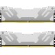 Модуль пам'яті для комп'ютера DDR5 32GB (2x16GB) 7600 MHz Renegade White XMP Kingston Fury (ex.HyperX) (KF576C38RWK2-32)