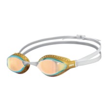 Окуляри для плавання Arena Air-Speed Mirror 003151-206 жовтий, мідно-золотий OSFM (3468336482100)