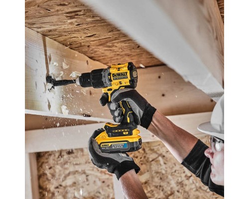 Шуруповерт DeWALT XR Li-Ion PowerStack 18 В, 2x5Ah, 90 Нм, 0-650/0-2000 об/хв, TSTAK (DCD805H2T)
