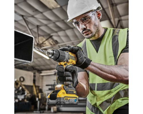 Шуруповерт DeWALT XR Li-Ion PowerStack 18 В, 2x5Ah, 90 Нм, 0-650/0-2000 об/хв, TSTAK (DCD805H2T)