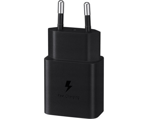 Зарядний пристрій Samsung USB-С 15W Black + Cable USB-C 1m (EP-T1510XBEGEU)
