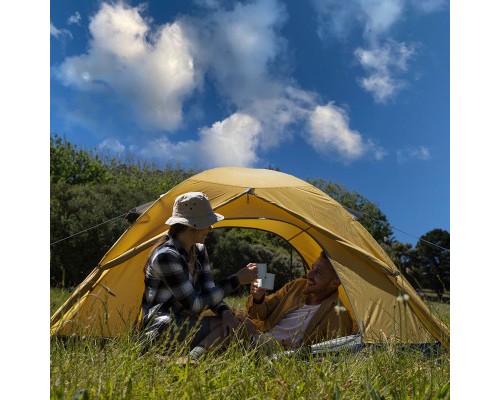 Намет Naturehike двомісний P-Series NH18Z022-P 210T/65D помаранчевий (6975641887843)