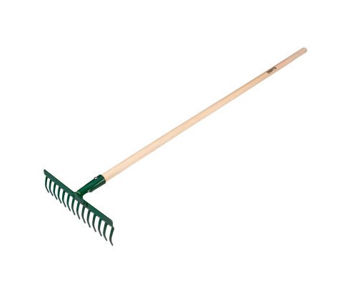 Граблі Verto 14 зубців, ширина 36см, 140см, 1.4кг (15G057)