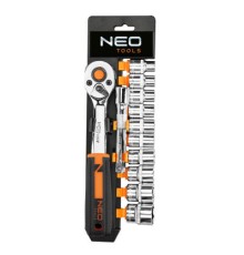 Набір головок Neo Tools 12шт, 3/8