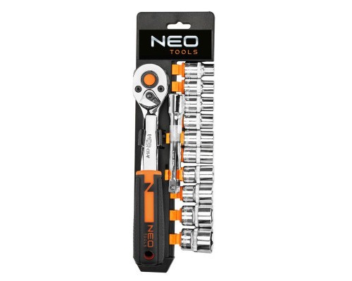 Набір головок Neo Tools 12шт, 3/8