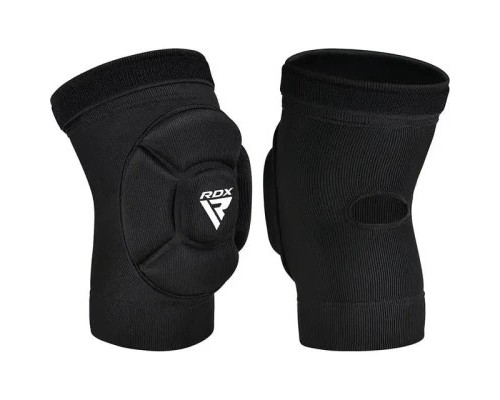 Фіксатор коліна RDX Hosiery Knee Foam K5 Black/White L (пара) (HYP-K5BW-L)