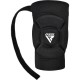 Фіксатор коліна RDX Hosiery Knee Foam K5 Black/White L (пара) (HYP-K5BW-L)