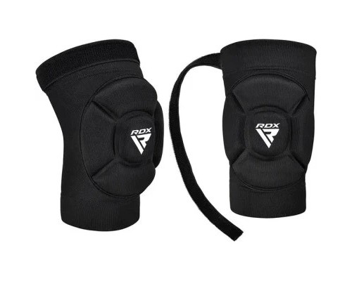 Фіксатор коліна RDX Hosiery Knee Foam K5 Black/White L (пара) (HYP-K5BW-L)