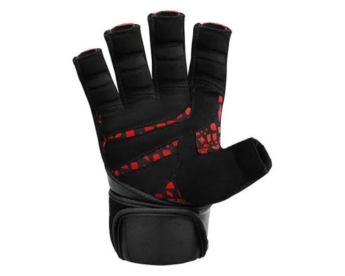 Рукавички для фітнесу RDX L7 Micro Plus Red/Black S (WGL-L7R-S+)