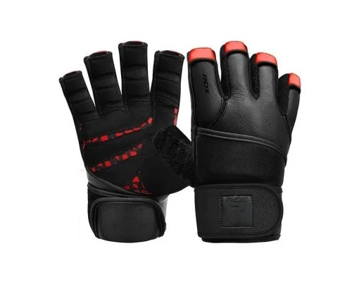 Рукавички для фітнесу RDX L7 Micro Plus Red/Black S (WGL-L7R-S+)