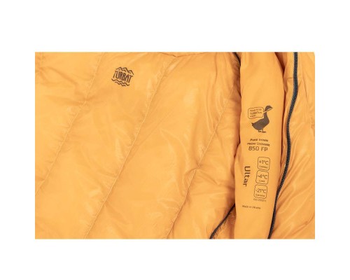 Спальний мішок Turbat Ultar пуховий dark cheddar 185 см (012.005.0232)