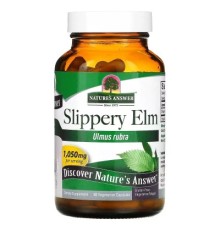 Вітамінно-мінеральний комплекс Nature's Answer Слизький в'яз, 1050 мг, Slippery Elm, 90 вегетаріанських капсул (NTA-16334)