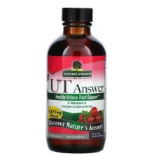 Вітамінно-мінеральний комплекс Nature's Answer D-манноза з журавлиною, 4870 мг, D-Mannose & Cranberry Concentrate, 120 мл (NTA-26370)