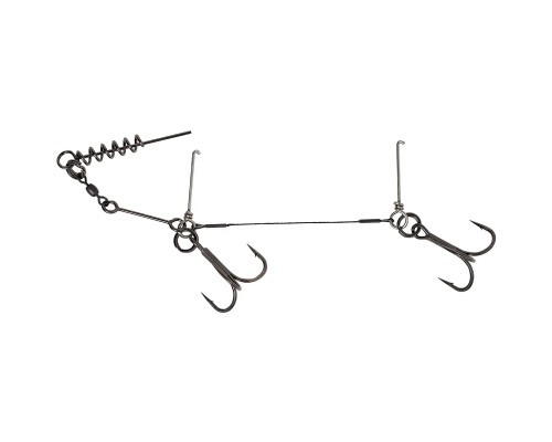 Оснащення Savage Gear 1x7 TI Corkscrew Stinger 2x2/0 23kg (1 шт/уп.) (1854.08.83)