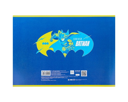 Альбом для малювання Kite DC Comics 24 аркушів (DC24-242) 